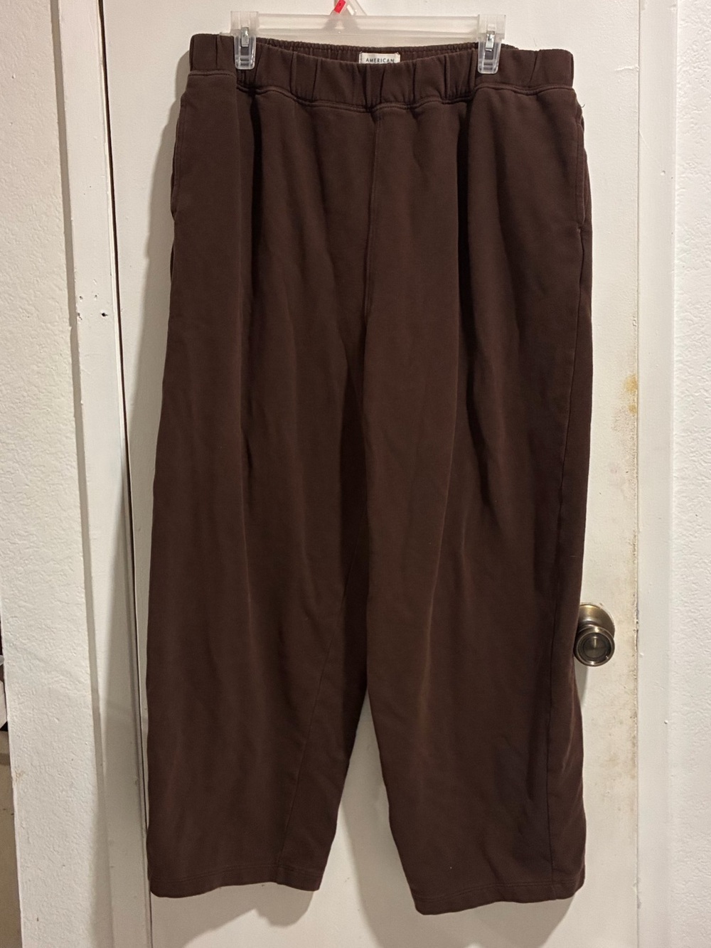 American Eagle Outfitters Brown Women's Relaxed Jogger Sweatpants